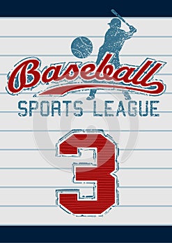 Baseball sports league