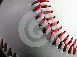 Baseball Stitches-Close