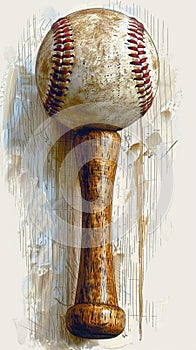 Baseball SVG image for digital art and merchandise.