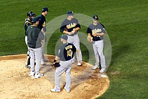 Baseball - talking strategy