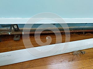 Baseboard in need of replacement covers