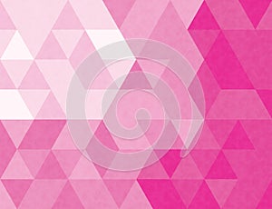 BaseHexDividedPink triangle abstract background