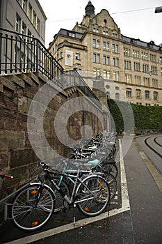 Basel - bicycle parking