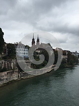 Basel Munster from the Rhine