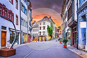 Basel, Switzerland in the Old Town