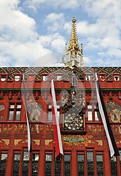 Basel Town Hall facade