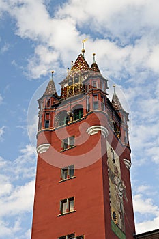 Basel Town Hall Tower