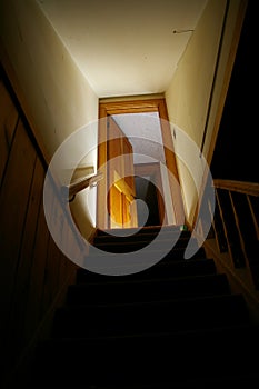 Basement stairs photo