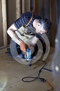 Basement Subfloor Installation