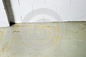 Basement Water Seepage Leak, Foundation photo