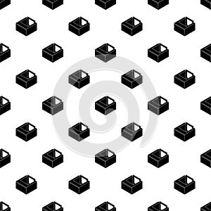 Basement window frame pattern vector seamless