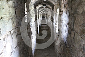 Basements of the old fortress.