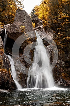 Bash Bish Falls in Berkshires, Massachusetts