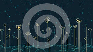 bash growing command line