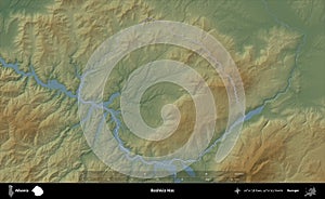 Bashkia Has outlined, Albania. Physical