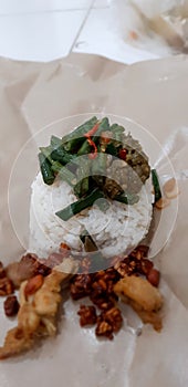 Basi Jinggo traditional Indonesian food