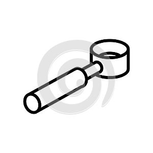 Portafilter icon , vector illustration photo