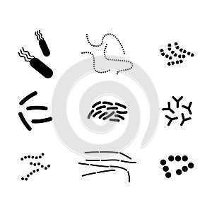 Probiotics icon, vector
