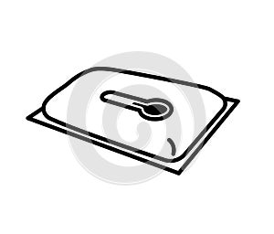 Plants and animals shipping Warmer , Heat pack icon