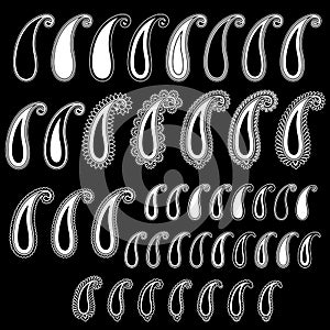 The beautiful paisley material which I can process,