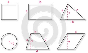 Basic geometric shapes