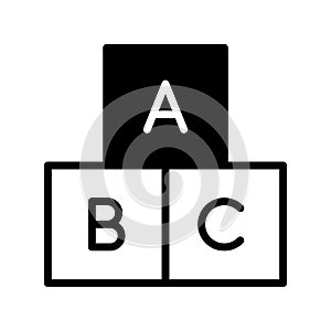 Basic kids learning blocks, Download this amazing icon of learning blocks