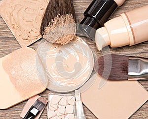 Basic makeup products for flawless complexion