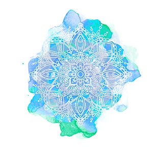 Basic mandala for coloring