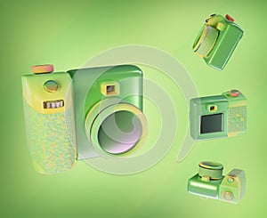 Basic Parts of the Camera: Fancy summer colors