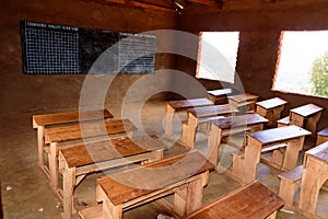 Basic primary school in the Usambara Mountains