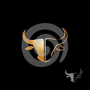 Basic RBull head as a logo design