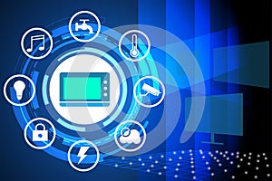 Smart home controlled Public utility network concept