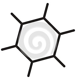 Atom Isolated Vector icon that can easily modify or edit