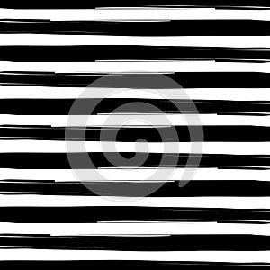 Vector Interlacing Black and White Watercolor Stripes Texture Background photo