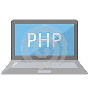 Php Isometric isolated vector icon which can be easily modified or edit