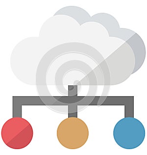Data center Isometric isolated vector icon which can be easily modified or edit