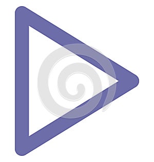 End Isolated Vector Icon which can easily modified or edit