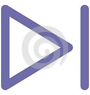 Forward Isolated Vector Icon which can easily modified or edit Forward Isolated Vector Icon which can easily modified or edit