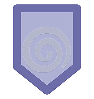 Badge Isolated Vector Icon which can easily modified or edit