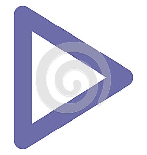 End Isolated Vector Icon which can easily modified or edit