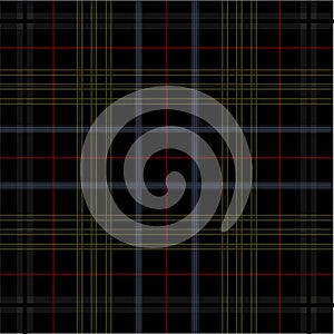 Seamless colored plaid pattern