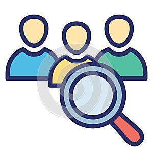 Industry analysis Isolated Vector icon which can easily modify or edit