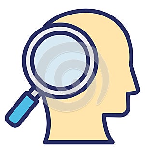 Analyst Isolated Vector icon which can easily modify or edit