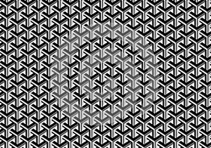 Seamless abstract geometric pattern.