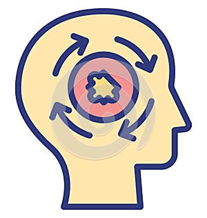 Basic RGB Bright planning Isolated Vector Icon which can easily modify or edit