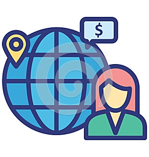 Basic RGB Business ethics Isolated Vector Icon which can easily modify or edit