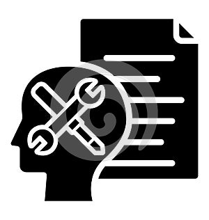 Basic RGB Career development Isolated Vector Icon which can easily modify or edit