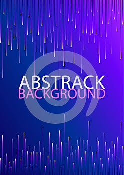 Meteor Abstract Background. Dark Blue.