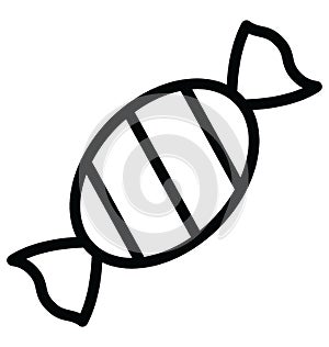 Basic RGB Candy Isolated Vector icon which can easily modify or edit