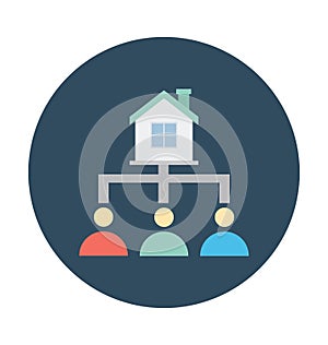 Project Plan Color Isolated Vector Icon which can easily modify or edit